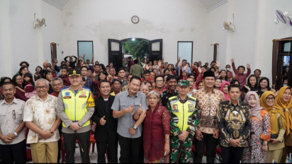 Pastikan Keamanan Perayaan Natal, Bupati Yes Tinjau Sejumlah Gereja di Lamongan