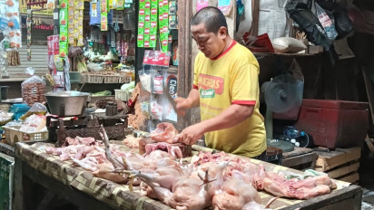 Jelang Natal dan Tahun Baru, Harga Bahan Pokok di Pasar Larangan Sidoarjo Melonjak Tajam