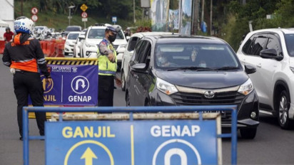 Ganjil Genap di Jakarta Ditiadakan pada Momen Nataru, Ini Jadwalnya