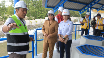 Pengerjaan SPAM Kamijoro Kulon Progo Hampir Rampung, Mampu Alirkan Air 300 Liter per Detik