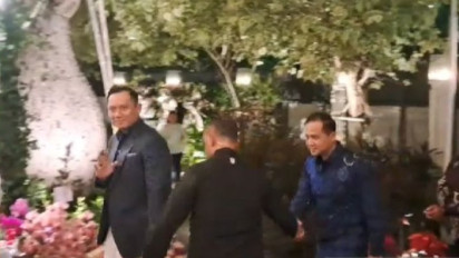 Suasana Open House Natal di Rumah Menteri Maruarar Sirait: Menko Zulhas, AHY, hingga Bahlil Turut Hangatkan Perayaan