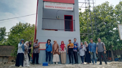 Warga Karangnongko Sambut Bahagia Program Penyediaan Air Bersih