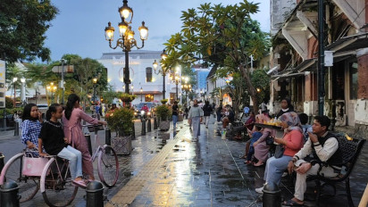 Kota Lama Jadi Favorit Wisatawan saat Berlibur Nataru di Semarang