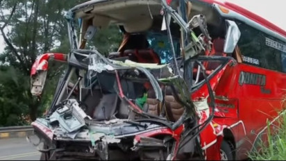 Ini Jumlah Korban Luka Berat Insiden Kecelakaan Maut Bus Rombongan Peziarah Tangerang di Tol Cipularang