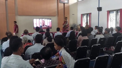 Haru Warnai Nuansa Natal di Lapas Klas II B Blitar, Lima Narapidana Terima Remisi Khusus