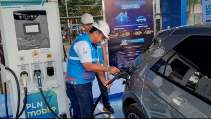 Libur Nataru, PLN S2JB Siapkan 69 SPKLU yang Tersebar di Ruas Tol Trans Sumatera 