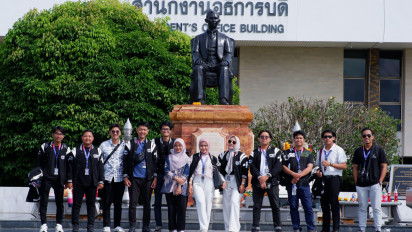 Delegasi Southeast Asia Future Leaders 2024 Indonesia Kunjungi Songkhla University Thailand