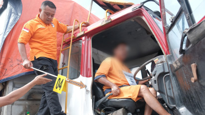 Polres Malang Gelar Pra Rekonstruksi Kasus Kecelakaan di Tol Pandaan-Malang