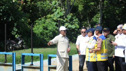Mentan Amran Tinjau Infrastruktur Irigasi di Konawe untuk Dorong Produktivitas Pertanian, Ini Dampak Nyata dari Bendungan Ameroro