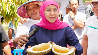 Gencarkan Penanaman Durian Premium di Jatim, Khofifah: Peluang Ekspor Black Thorn dan Musang King ke Tiongkok