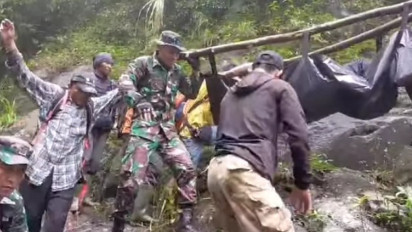 Sempat hilang, Dua Pendaki di Gunung Agung Ditemukan, Satu Orang Alami Patah Kaki