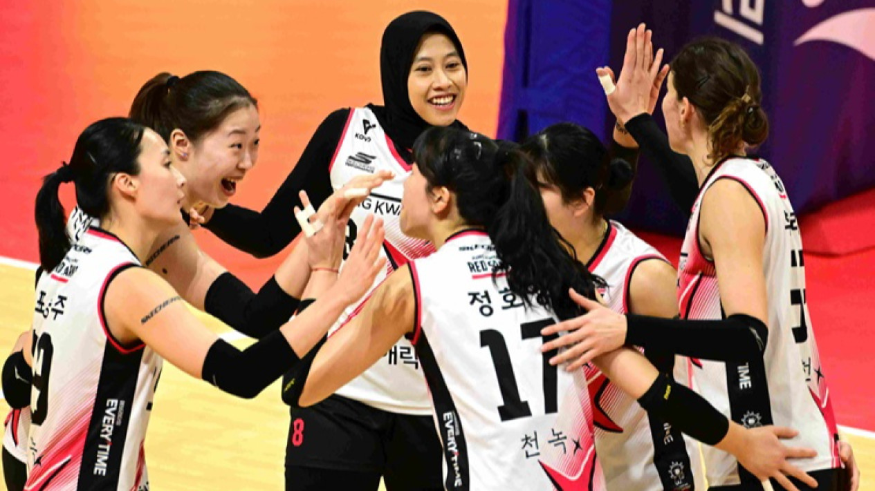 Padahal Ko Hee-jin yang Jadi MVP atas Kemenangan Red Sparks, tapi Kata Media Korea Megawati Hangestri Masih yang Terbaik, Alasannya...
            - galeri foto