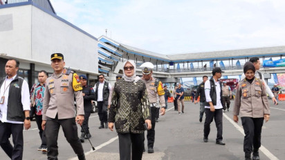 Monitoring Pengawasan Nataru, Kompolnas RI dan Polresta Banyuwangi Pantau Pelabuhan Ketapang