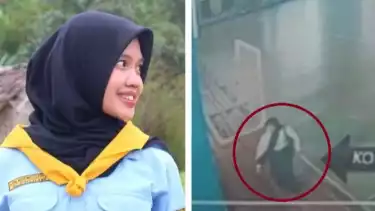 Kolase mahasiswi UPI Bandung, AM (21) yang ditemukan tewas di Gedung Gymnasium kampus, Kamis (26/12/2024).