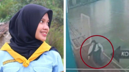 Detik-detik Mahasiswi UPI Bandung Tewas di Gedung Gymnasium Kampus, Terekam CCTV Mulai Keluar Kosan hingga....