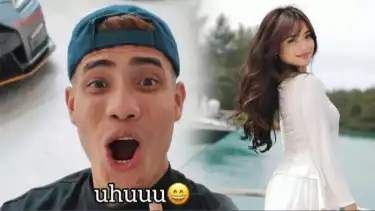 Kolase foto Fuji dan Aisar Khaled