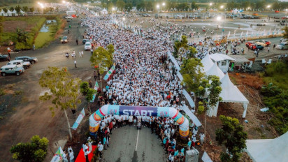 Jalan Sehat Batfest 2024 Diikuti 50 Ribu Peserta