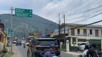 Polres Cianjur Terjunkan Tim Pengurai Antrean di Jalur Utama Puncak