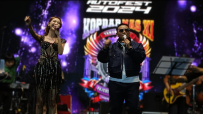 Penampilan Duet Judika-Icha Yang Sukses Hipnotis Penonton di kawasan PIK