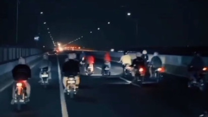 Aksi Ugal-Ugalan Motor di Suramadu Kian Marak, Polisi Siapkan Tindak Tegas