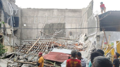 Tertimpa Bangunan Roboh di Solo, Satu Orang Tewas dan Tujuh Luka-Luka