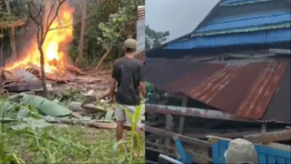 Viral Video Amarah Warga Hancurkan Rumah Milik Ayah 79 Tahun Pelaku Rudapaksa Putrinya yang Tunawicara di Gowa
