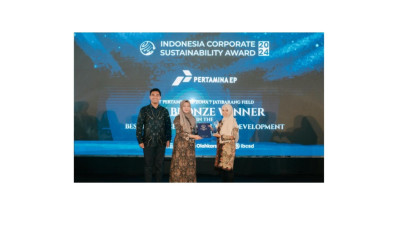 Program Jari Tangan Pertamina EP Jatibarang Field Raih ICSA Award 2024