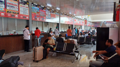 Jelang Tahun Baru 2025, Jumlah Penumpang di Terminal Kalideres Menurun