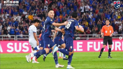 Hasil Semifinal Piala AFF 2024: Thailand Ungguli Filipina 1-0 di Babak Pertama