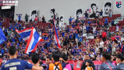 Dukungan 31.000 Lebih Suporter Bikin Thailand Lebih Kuat saat Singkirkan Filipina di Semifinal Piala AFF 2024