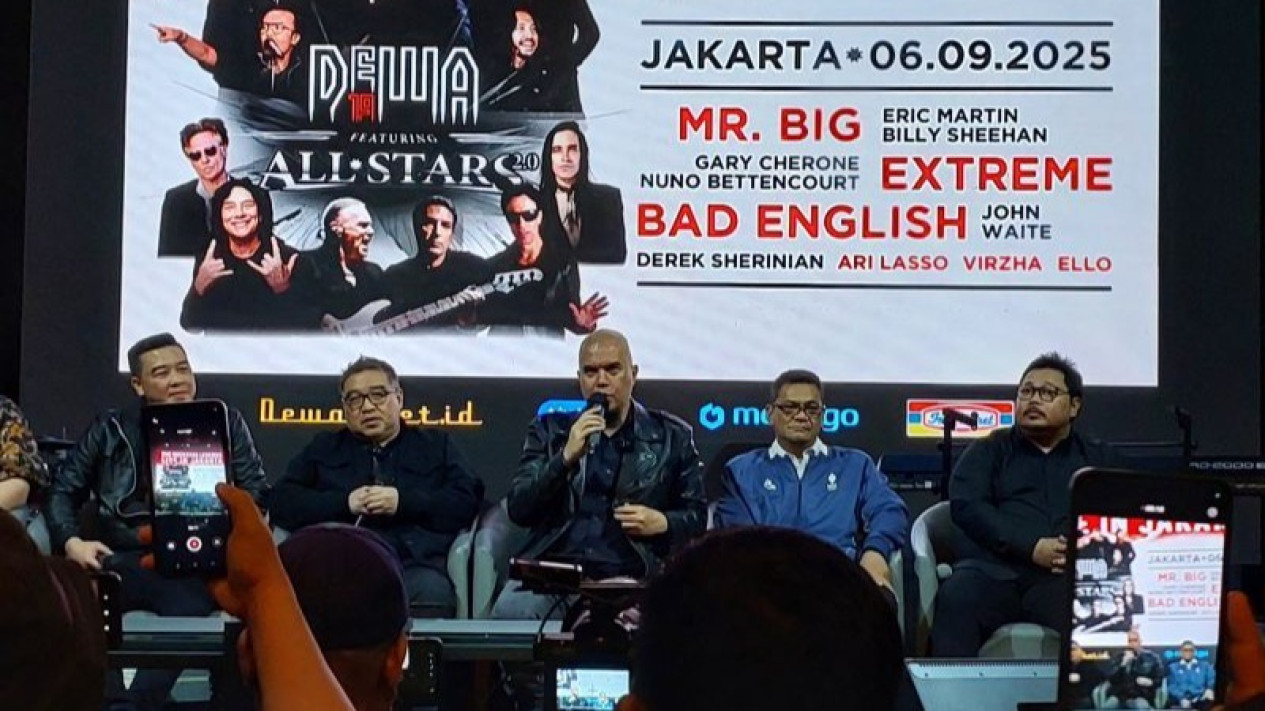 Demi Timnas Indonesia, Dewa 19 Rela Undur Jadwal Konser
            - galeri foto