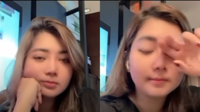 Teh Novi Cuma Bisa Mengangguk hingga Usap Air Mata Usai Denny Sumargo Minta Maaf karena Ghibah dengan Farhat Abbas di Belakangnya, Ternyata...