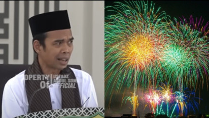 Boleh atau Tidak Orang Islam Ikut Rayakan Tahun Baru Masehi? Ustaz Abdul Somad Beri Jawaban Tegas: Lebih Baik...