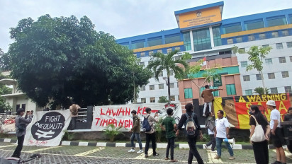 Aksi Lanjutan Tolak Kenaikan PPN 12 Persen, Massa Kepung Kantor Pajak di Yogyakarta Hari Ini