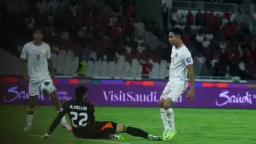 Timnas Indonesia saat menang atas Arab Saudi di Kualifikasi Piala Dunia 2026