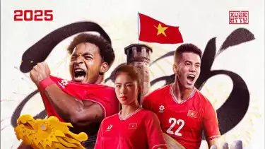 Unggahan FIFA untuk Vietnam di malam Tahun Baru 2025