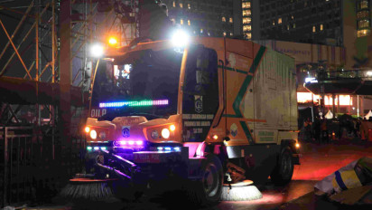 Sampah Tahun Baru Bersih dalam Hitungan Jam, Pemprov Jakarta Pastikan Aktivitas Warga Tak Terganggu