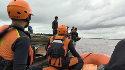 Korban Kapal Pasir Tenggelam di Sungai Kapuas Ditemukan