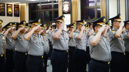 10.548 Perwira Polri Terima Kenaikan Pangkat, Karopenmas: Ini Bukan Hanya Sebuah Penghargaan, Tapi Juga Amanah