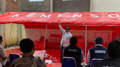 Menteri Sosial Resmikan Lumbung Sosial ke-730 di Kabupaten Kediri