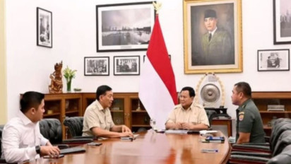 Presiden Prabowo Terima KSAD Maruli, Singgung Program Tuntas TNI AD