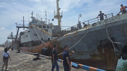 Masuk Perairan Indonesia Tanpa Izin, PPLP Tanjung Uban Amankan Kapal Asing Berbendera Vanuatu di Bintan