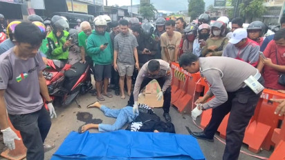 Seorang Pelajar di Gowa Tewas Terlindas Truk Bermuatan Pasir