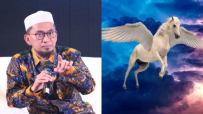 Jangan Keliru Lagi, Buraq Kendaraan Nabi Muhammad SAW saat Isra Miraj Bukan Kuda Terbang Ternyata Kata ustaz Adi Hidayat...