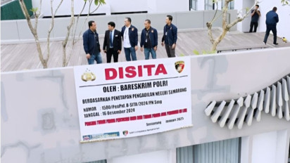 Bareskrim Polri Sita Hotel Aruss Semarang Terkait TPPU Judol