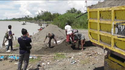 Sebabkan Lahan Pertanian dan Tambak Udang Hilang, Penambangan Pasir Ilegal di Kebumen Ditutup