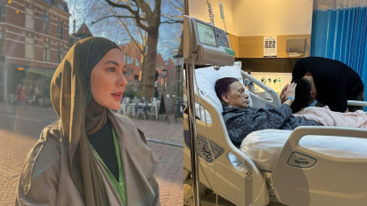 Ayah Baim Wong Meninggal Dunia, Paula Verhoeven Datangi Rumah Duka dan Beri Pesan Menyentuh: Terima Kasih Papa