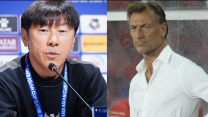 Beda Nasib Shin Tae-yong dan Herve Renard Meski Timnas Indonesia dan Arab Saudi Sama-sama Gagal di Turnamen Terakhir: STY Dipecat, Green Falcon Pertahankan Pelatih