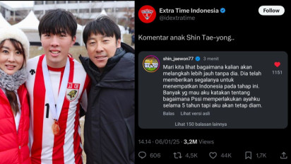 Usai Luapkan Kekecewaan dan Beri Ancaman ke PSSI, Akun Instagram Anak Shin Tae-yong Kini Diserbu Warganet, Ramai-ramai Bicara soal...