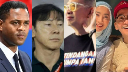 Top 3 Terpopuler: Respons Jurnalis soal Pemecatan Shin Tae-yong, Kekecewaan Coach Justin, hingga Kedekatan Ruben Onsu dan Desy Ratnasari